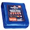 Tarpco Safety Heavy Duty Tarp, 30 ft x 0.5 mm H x 20 ft W, 10 Mil, Blue, Polyethylene TS-155-20X30 - alternate 1